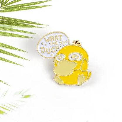 What the Duck? Anime Enamel Pin