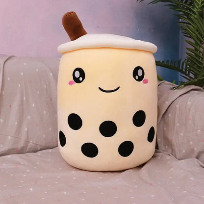 Cute Cream Bubble Tea Plushie