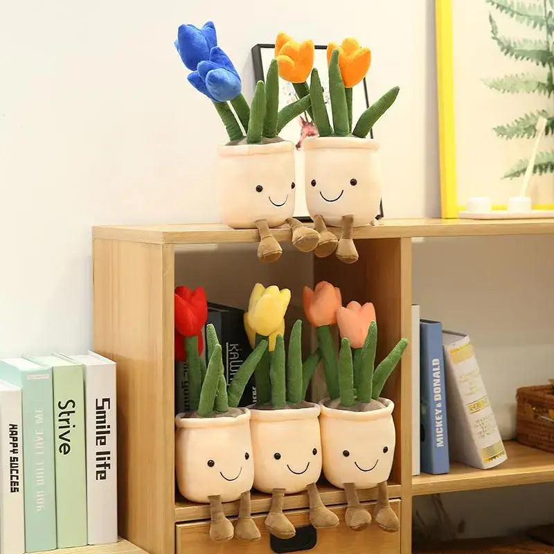 Kawaii Tulip Plant Plush