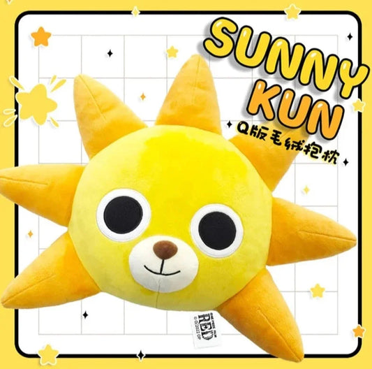 Sunny Kun Face Plush Pillow