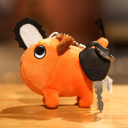 Cute Pochita Plush Keychain