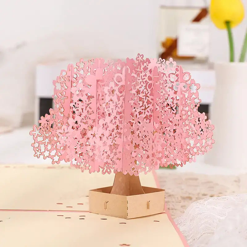 Sakura Tree Pop Up Card