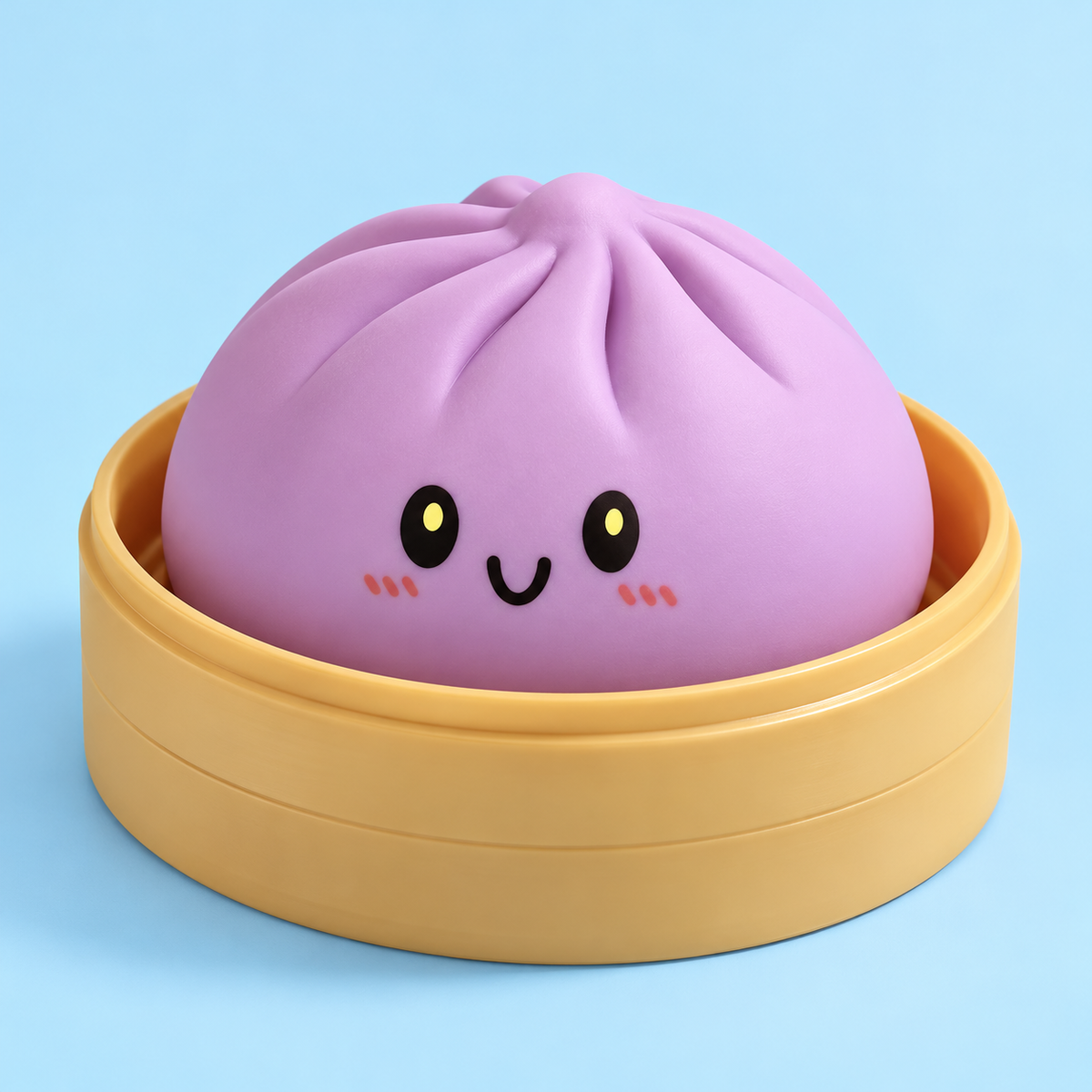 Purple Pastel Dumpling Squishy, additional product view 1