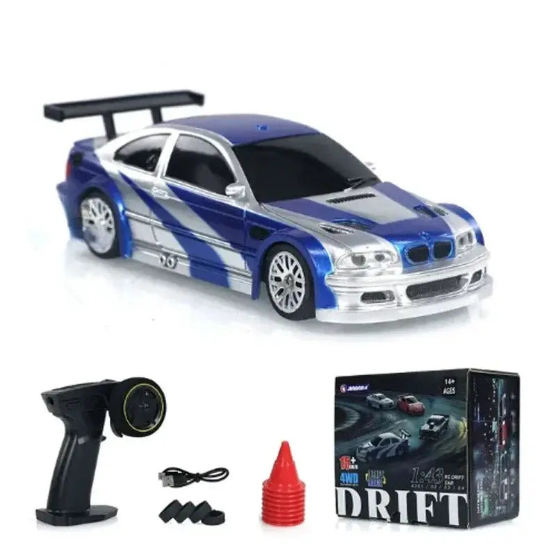 Japan Rc Car Silver Blue M4 Mini RC Drift Car – 🈹 JAPAN BOX