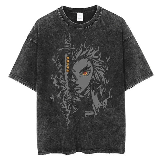 Rengoku Vintage Anime Shirt