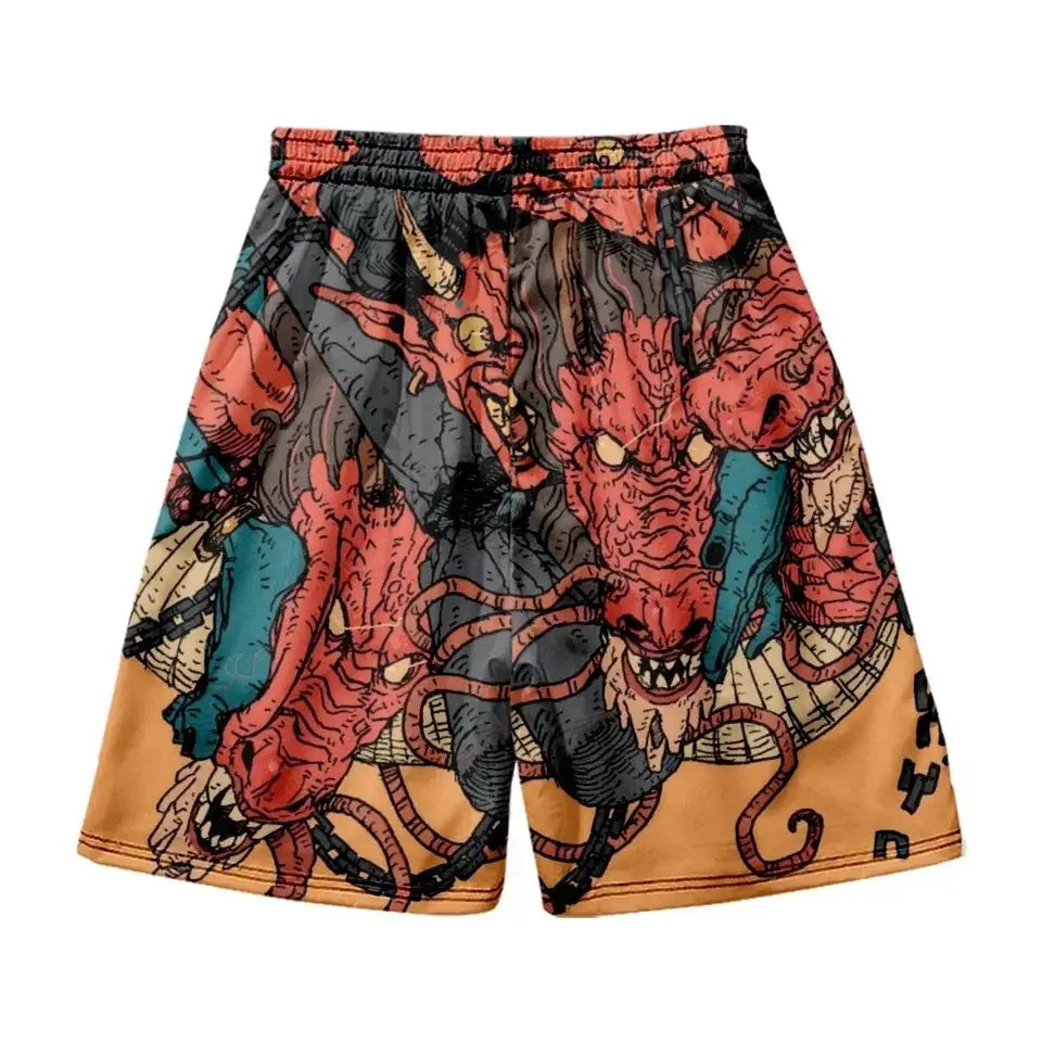 Pantalones cortos del dragón Ryuji