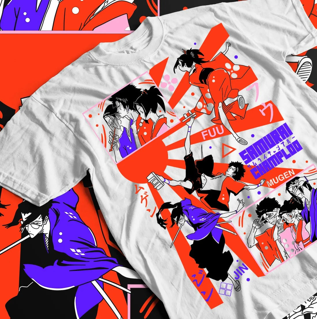 Samurai Champloo Retro Anime Shirt