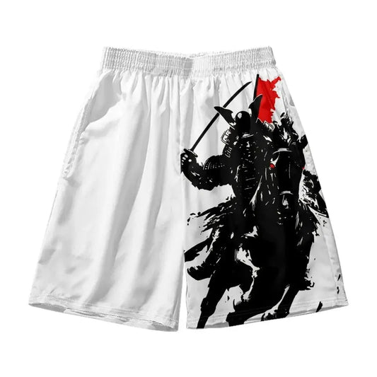 Pantalones cortos de jinete samurái