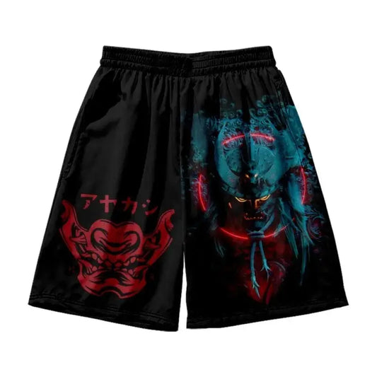Pantalones cortos Samurai Oni Demon