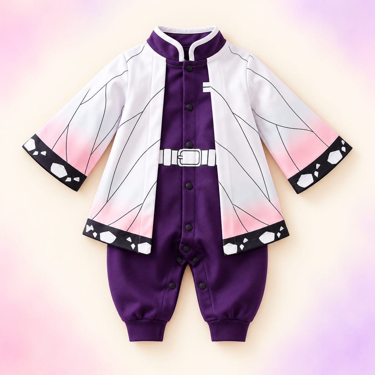 Shinobu baby onesie front view