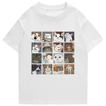 Funny Cat Meme Mosaic Shirt