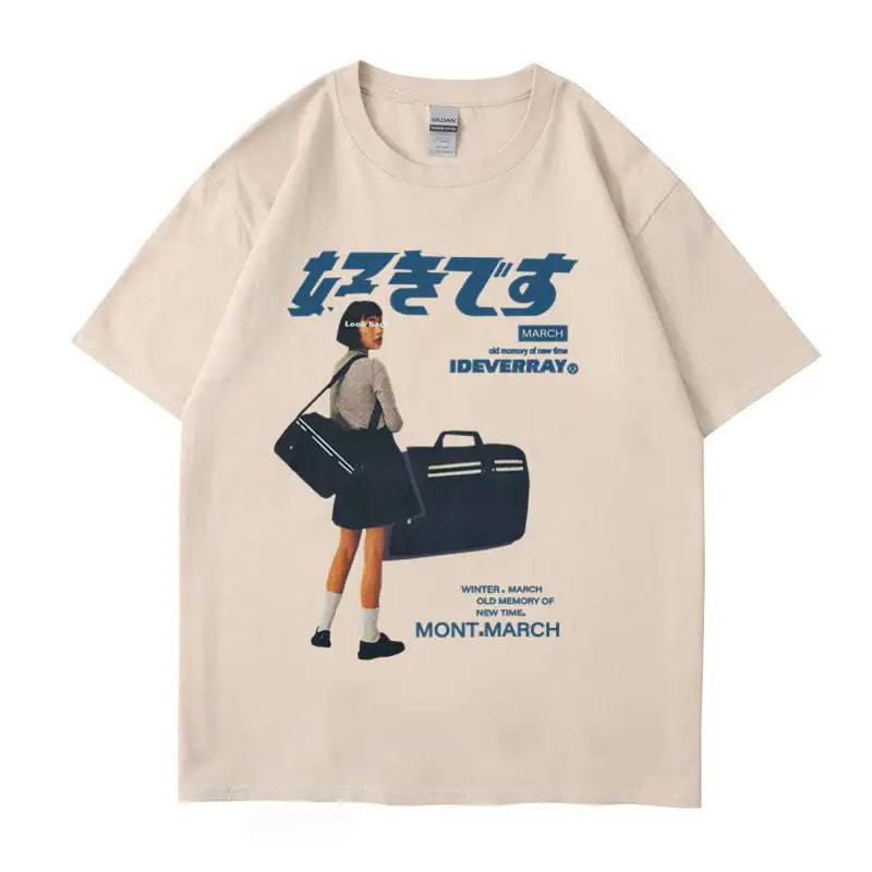 Retro Japanese School Girl Shirt