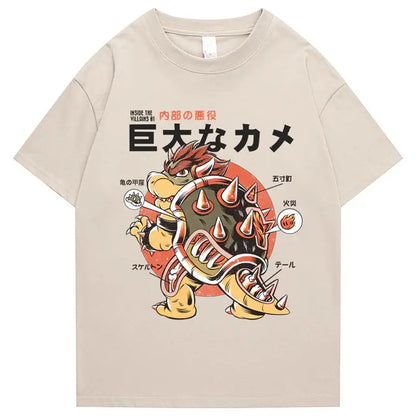 Camiseta Kappa Tortuga Monstruo