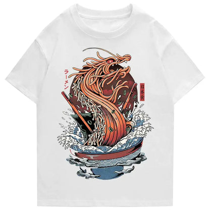 Camiseta Ramen Dragon Wave