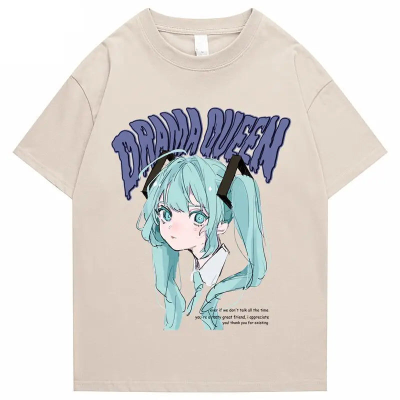 Drame Anime Fille T-Shirt