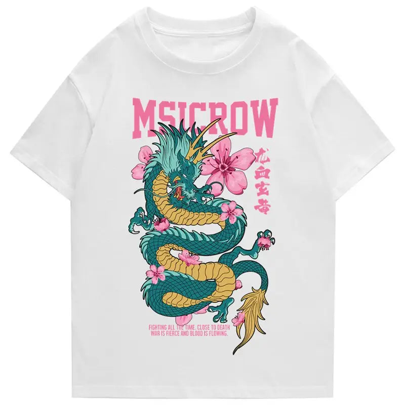Sakura Dragon Kanji Shirt