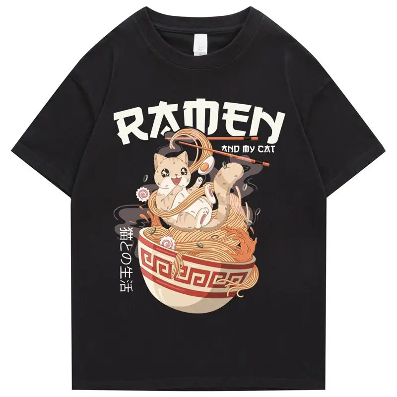 Ramen and My Cat Shirt