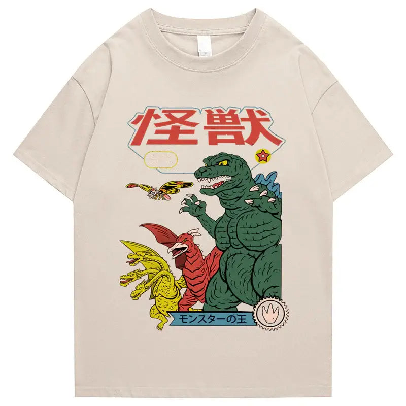 Godzilla Attack Retro Shirt