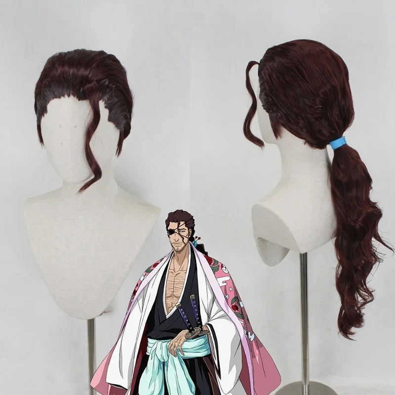 Shunsui Kyoraku Cosplay Hair Wig