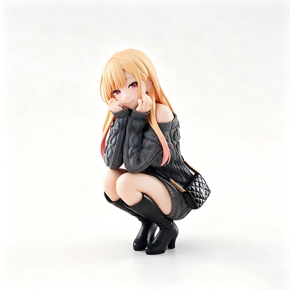 Sitting Marin Kitagawa Figure full-body studio view