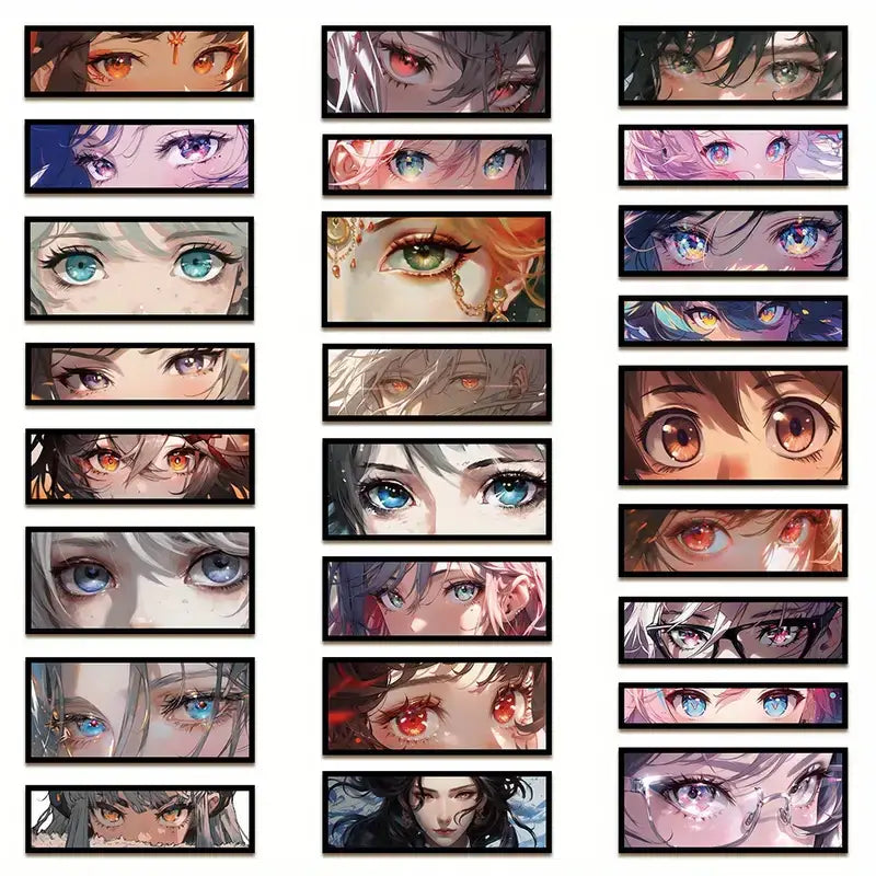 HD Anime Girl Eyes Stickers