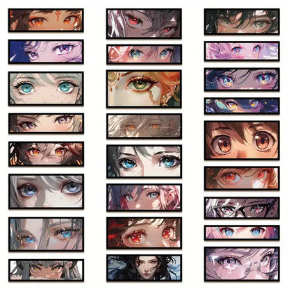 HD Anime Girl Eyes Stickers