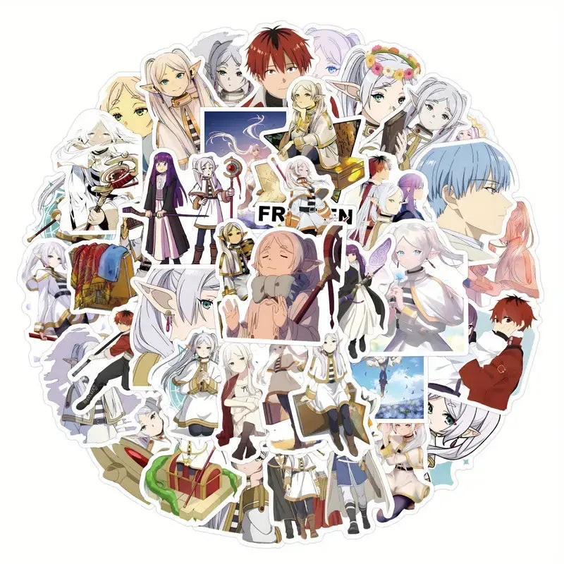 Whimsy Anime Characters Stickers