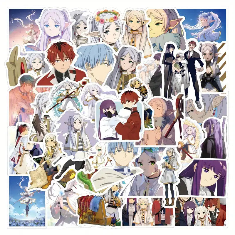 Whimsy Anime Characters Stickers