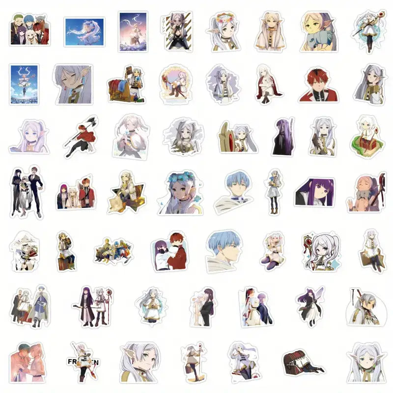 Whimsy Anime Characters Stickers