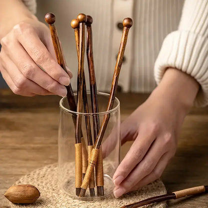 Wooden Stick Stirring Spoon