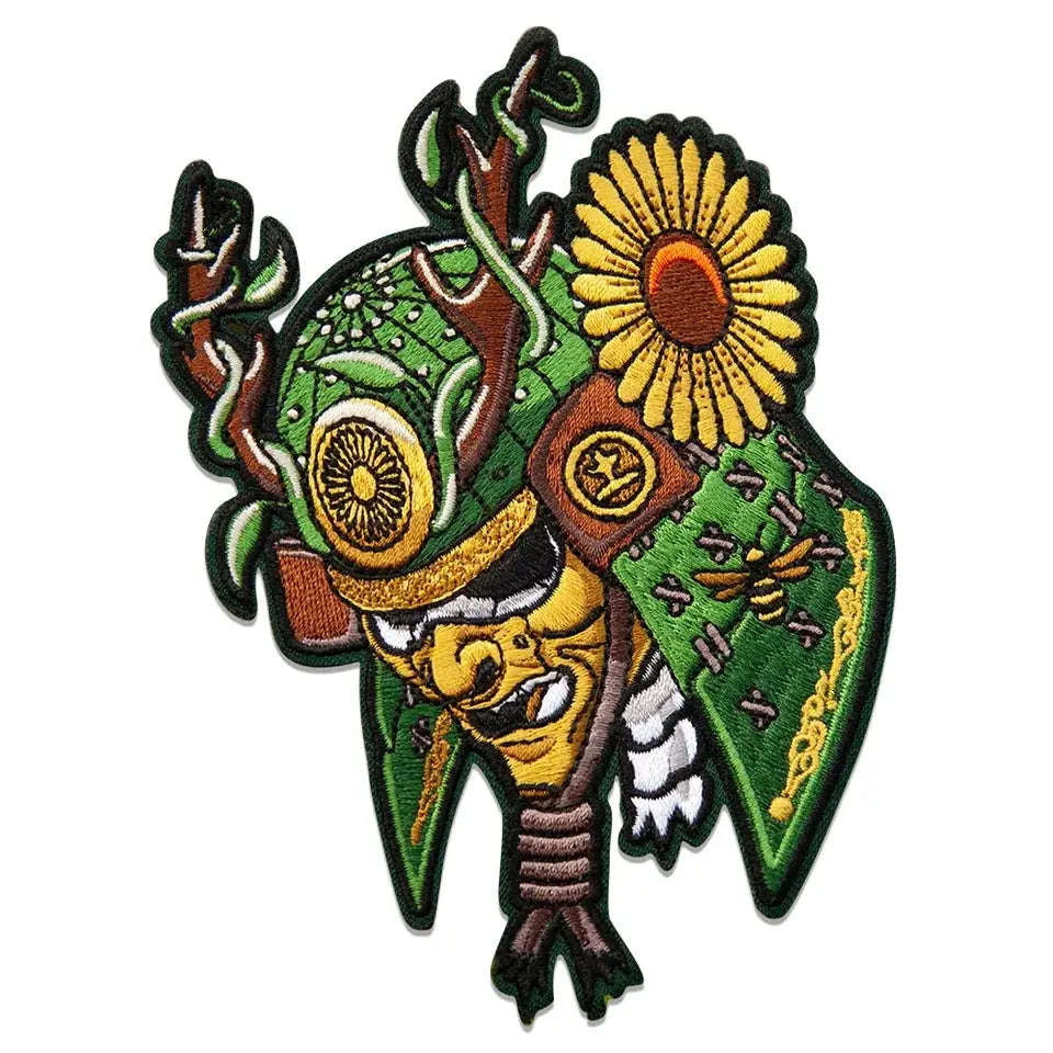 Sunflower Samurai Patch