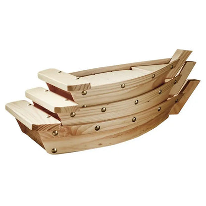 Wooden Sushi Ship Boat