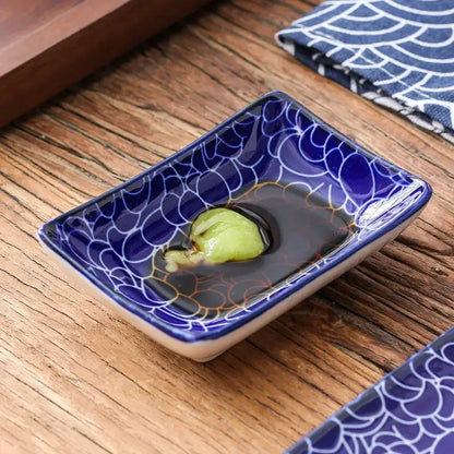 Blue Dream Sushi Plate Set