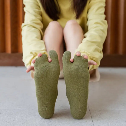 Khaki Green Tabi Socks
