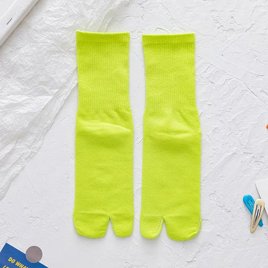 Zombie Green Tabi Socks