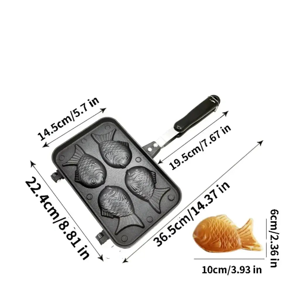 Four Fish Taiyaki Pan