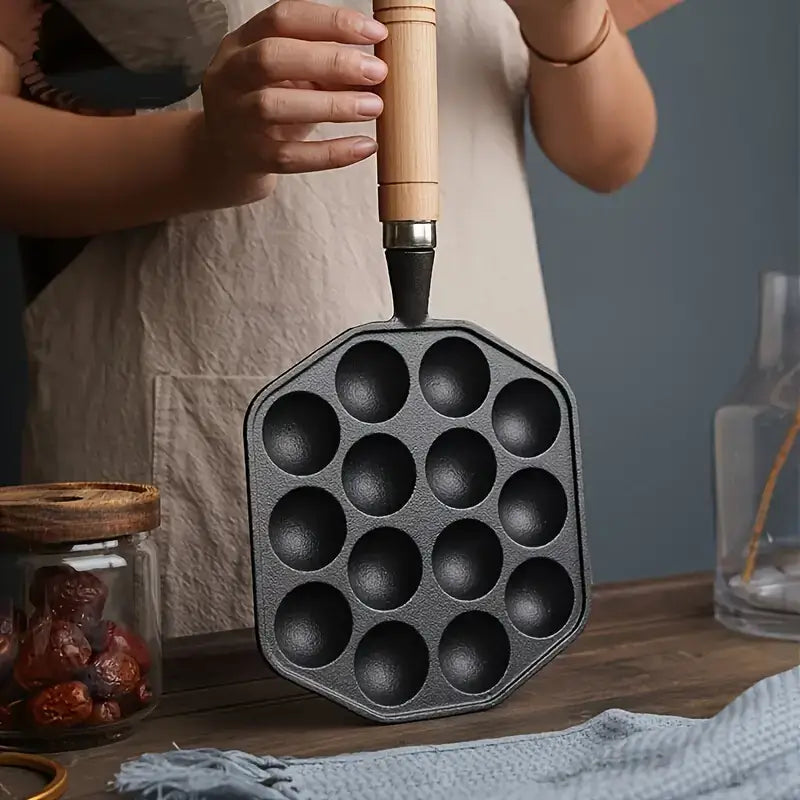 Cast Iron Takoyaki Pan