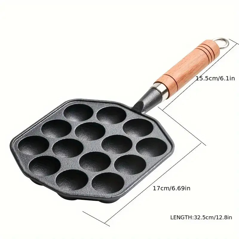 Cast Iron Takoyaki Pan