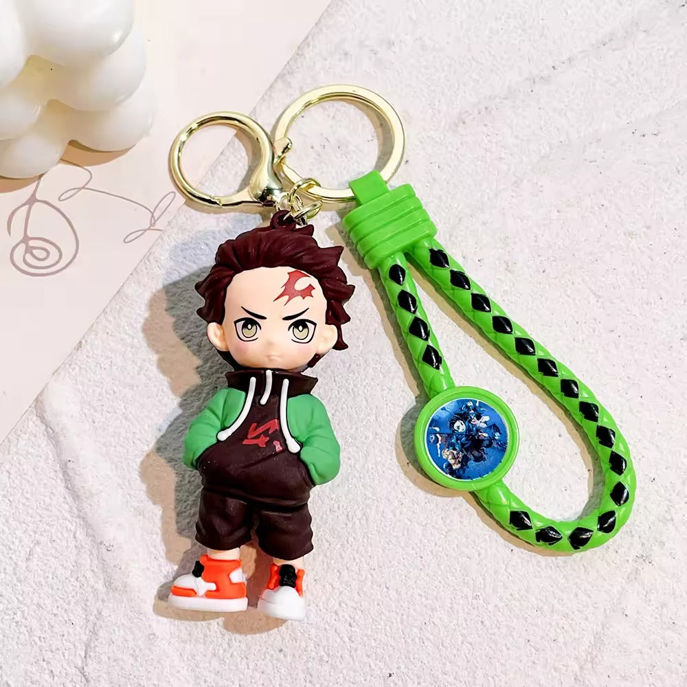 Tanjiro Stylish Anime Keychain