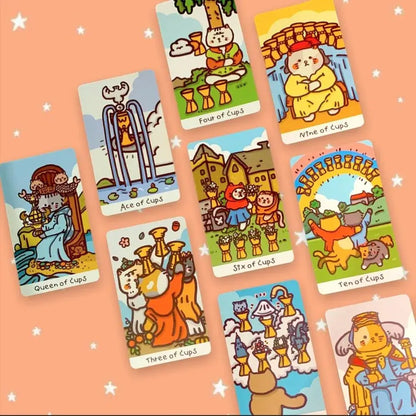 Cattitude Kawaii Tarot Cards