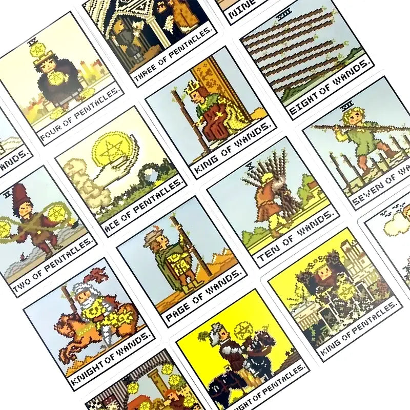 8-Bit Fantasy Deck Tarot Cards