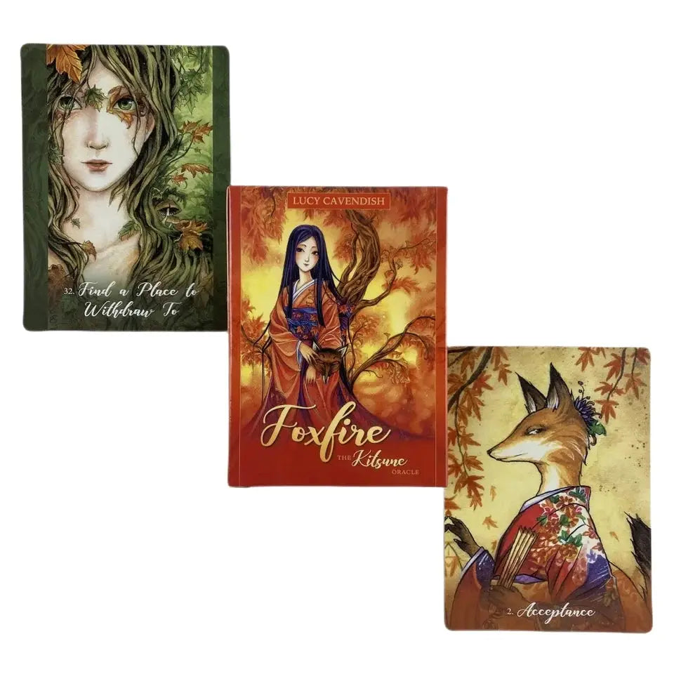 Foxfire Kitsune Anime Tarot Cards