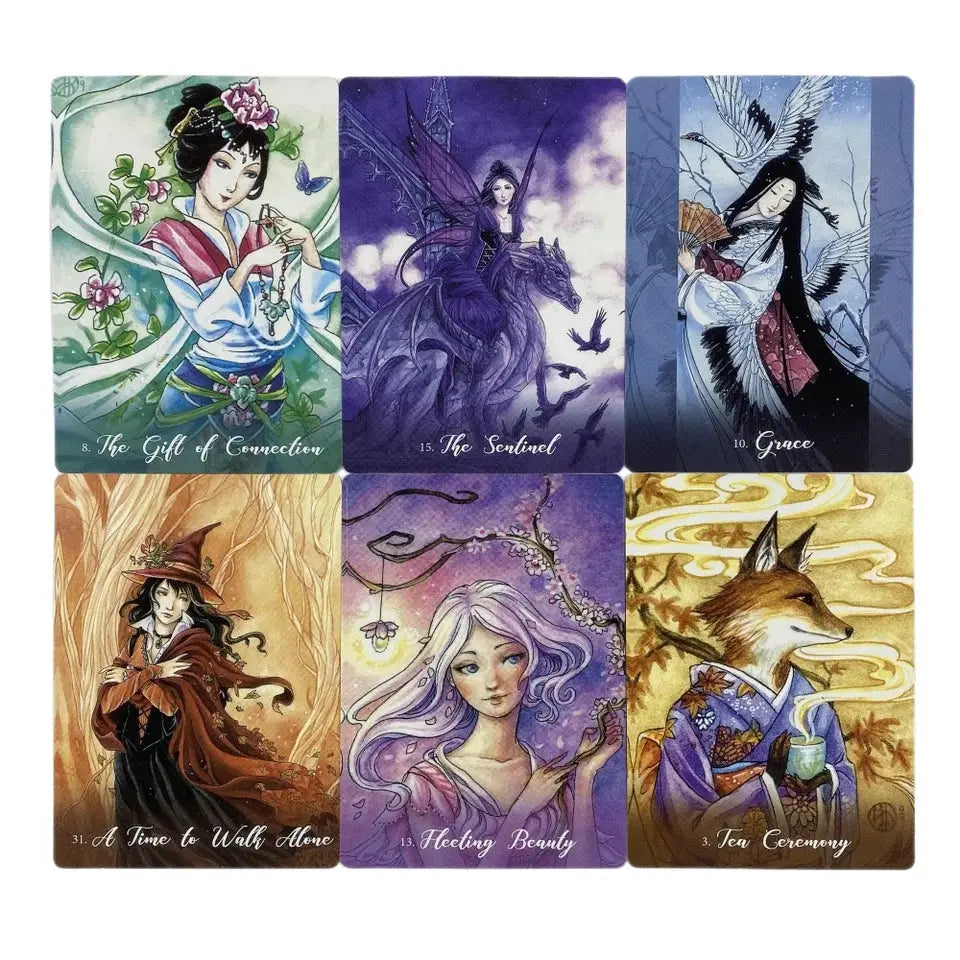 Foxfire Kitsune Anime Tarot Cards