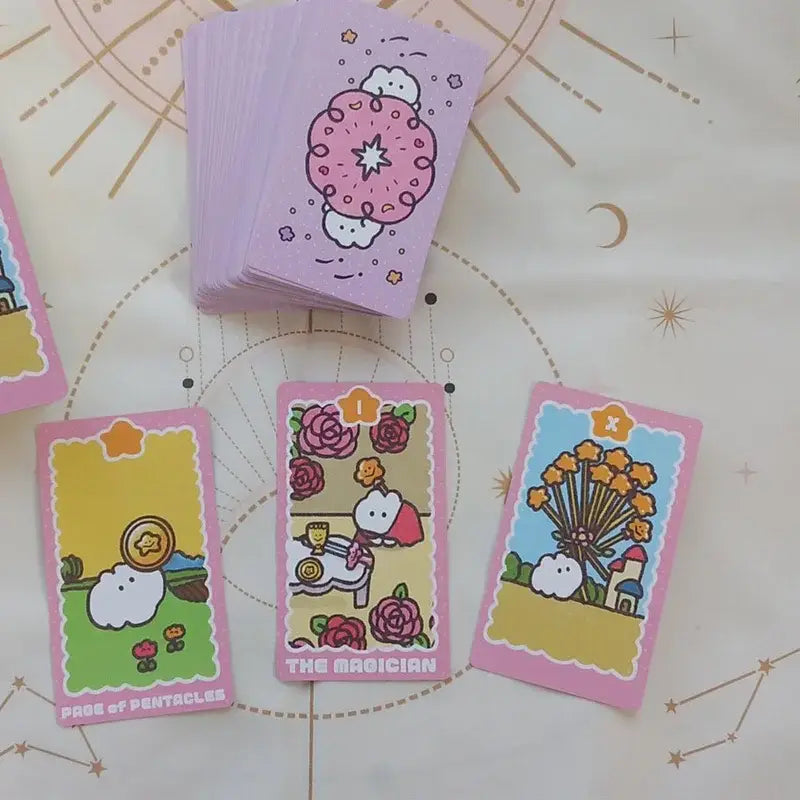 Mokmok Chan Kawaii Tarot Cards