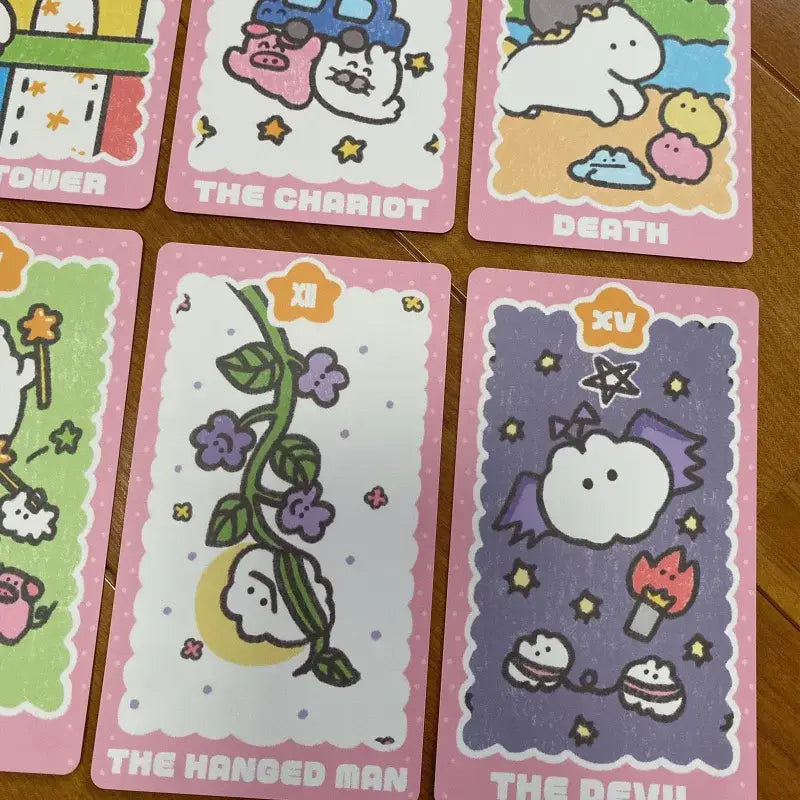 Mokmok Chan Kawaii Tarot Cards