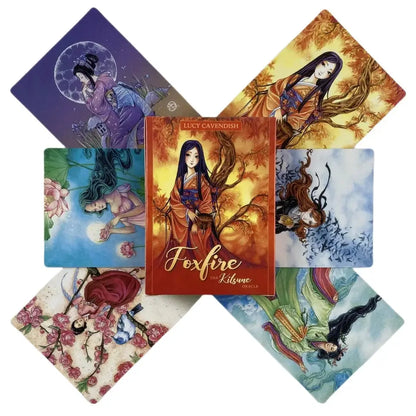 Foxfire Kitsune Anime Tarot Cards