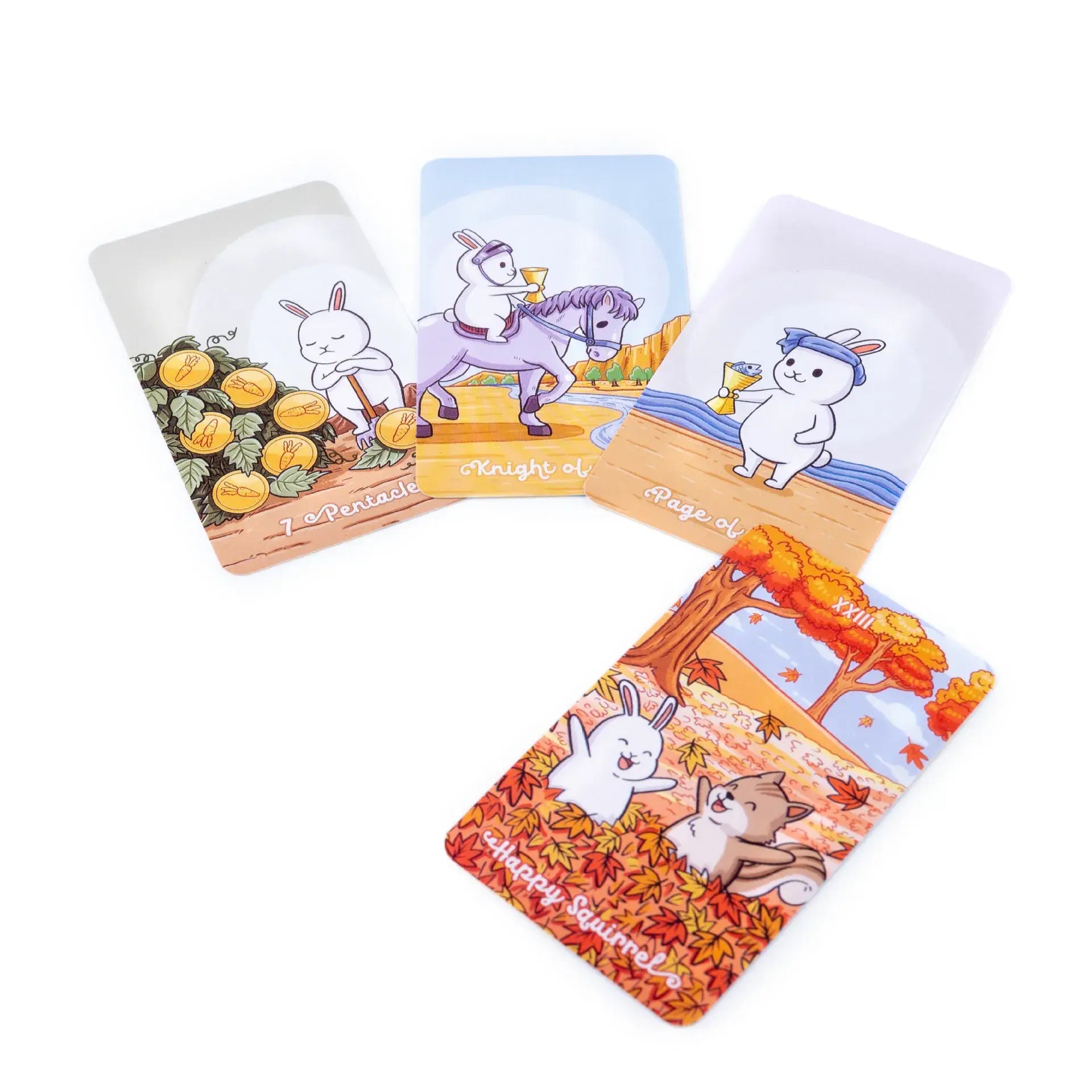 Chubby Bun Kawaii Tarot Cards