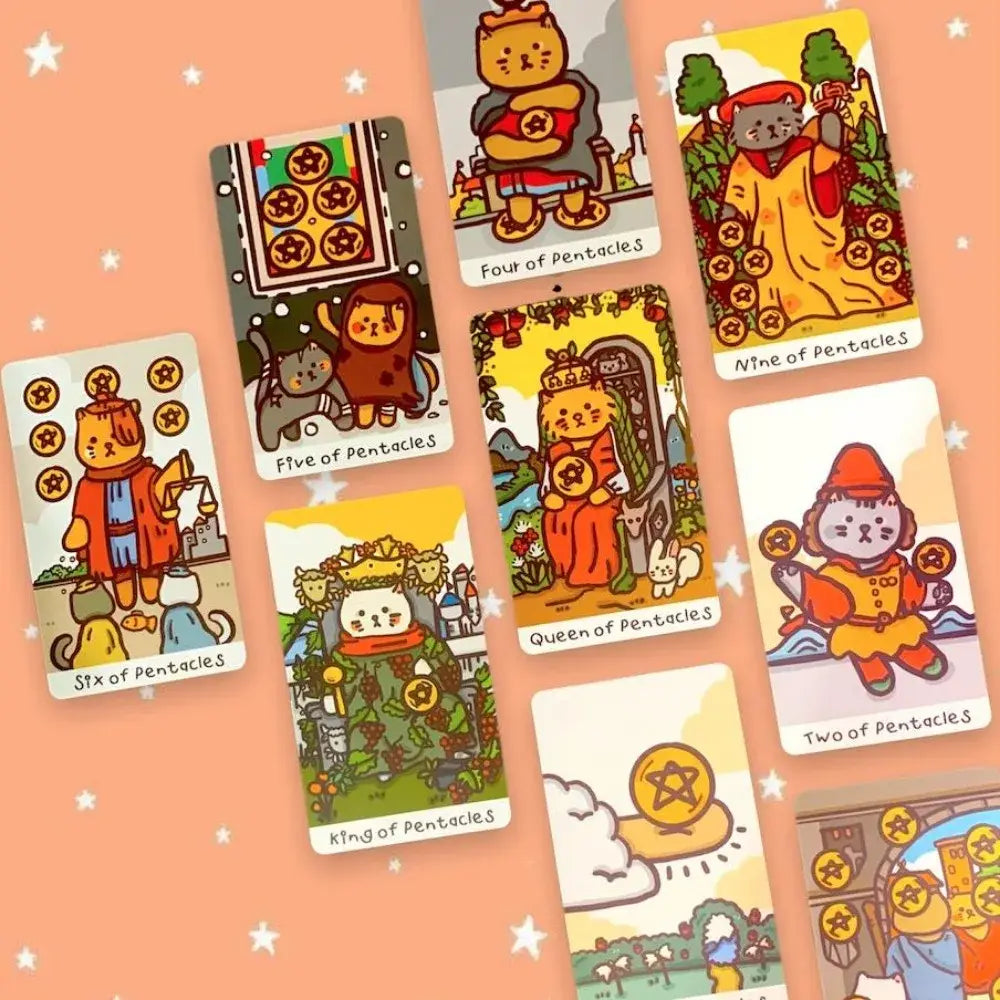 Cattitude Kawaii Tarot Cards