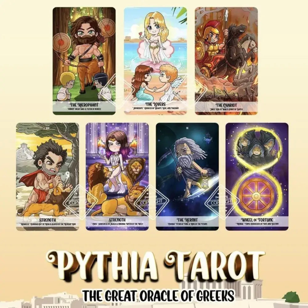 Chibi Pythia Tarot Cards