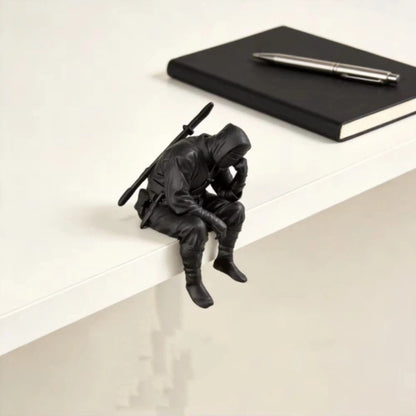 Thinking Ninja figure from the back